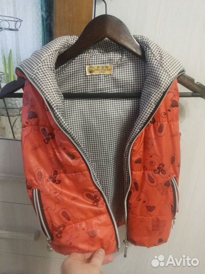 Жилетка для девочки 110 116