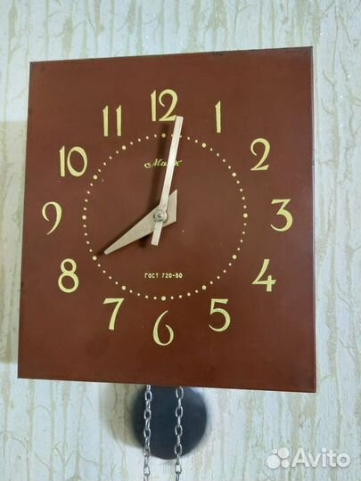 Часы ходики СССР