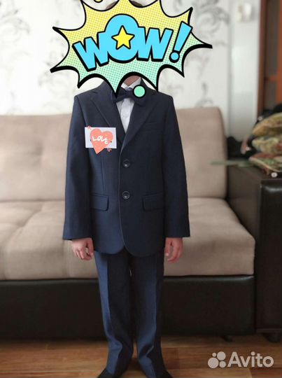 Школьная одежда на мальчика 116-122 пакет