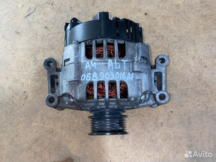 Генератор 140А 06B903016AF Audi A4 2.0л ALT