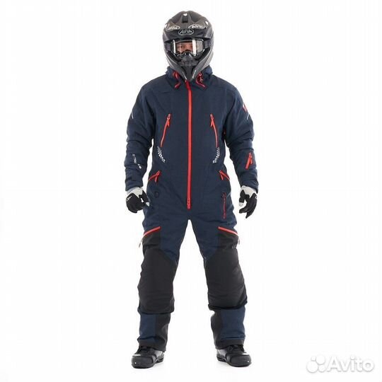 Комбинезон Extreme MAN Camo-Black. Утепленный