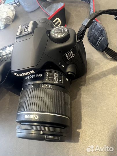 Зеркальный фотоаппарат canon 60d