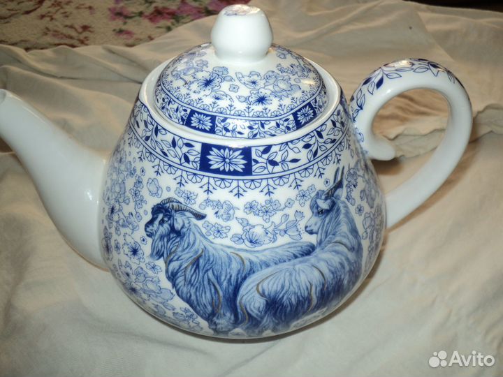 Чайник заварочный фарфор 1литр