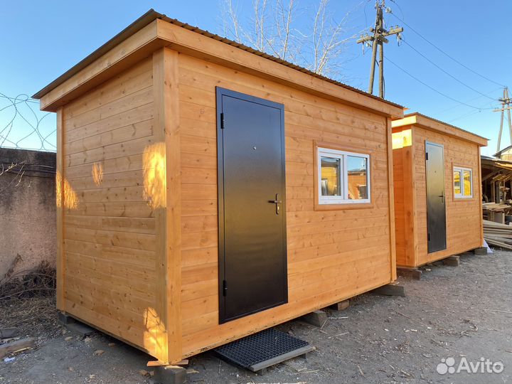 Бытовка/вагончик утепленный 2,35х4м
