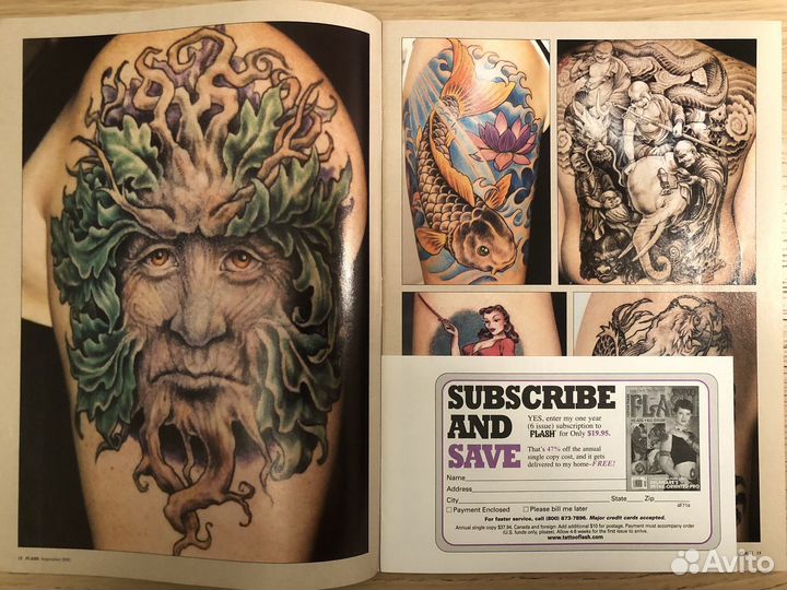 Tattoo Flash журнал USA