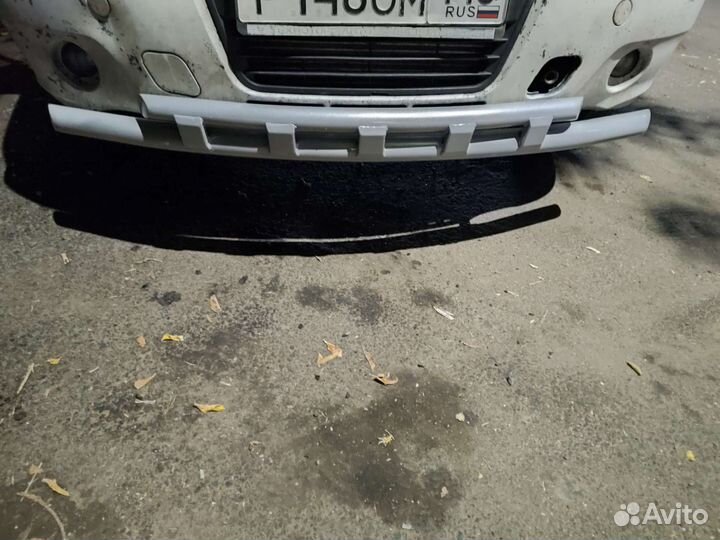 Защита бампера на газель