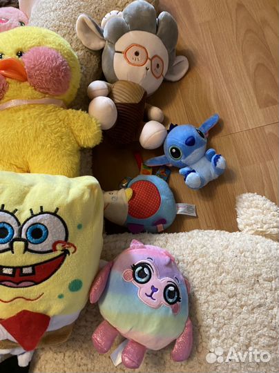 Игрушки мягкие пакетом