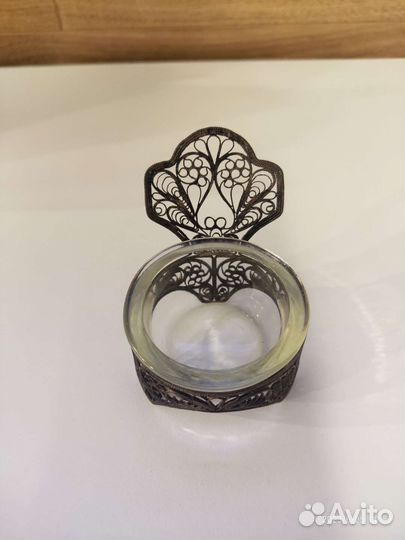 Солонка мельхиор СССР