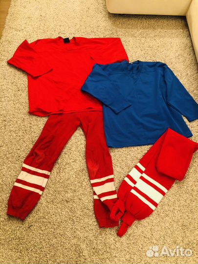 Хоккейная тренировочная майка и рейтузы