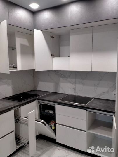 Кухня угловая стильная на заказ