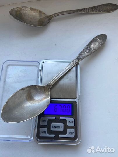 Серебряные столовые ложки