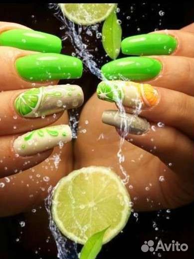 Наращивание ногтей, маникюр,педикюр