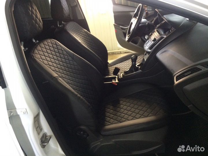 Чехлы из экокожи автопилот Ford Focus 3