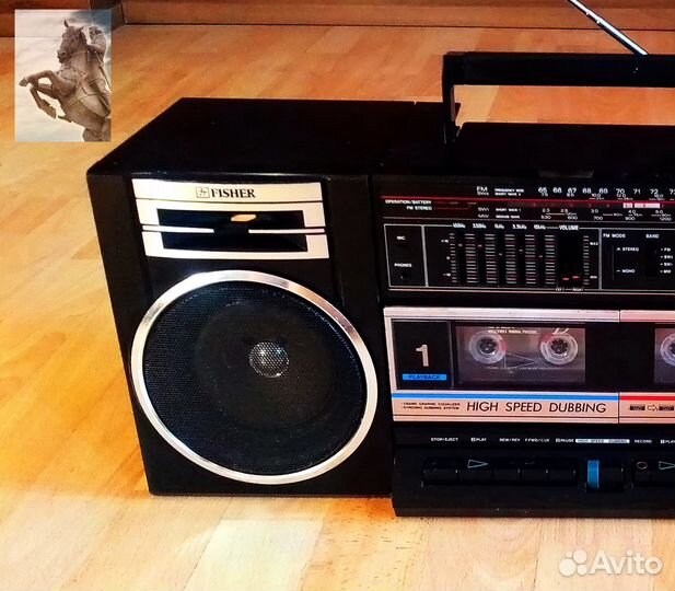 Магнитола Fisher PH-W702K (Japan) + диапазон FM