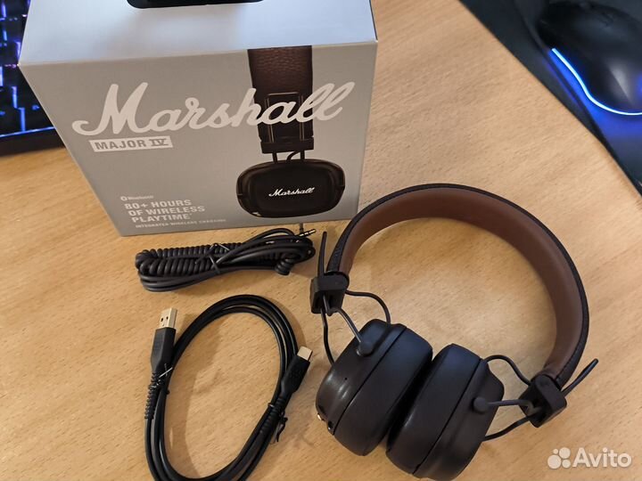 Беспроводные bluetooth наушники Marshall major 4