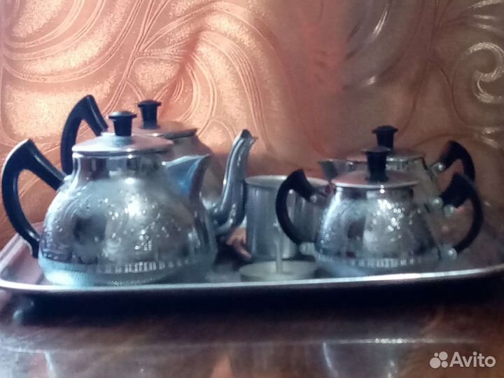 Подарочный сервиз чайно - кофейный из СССР