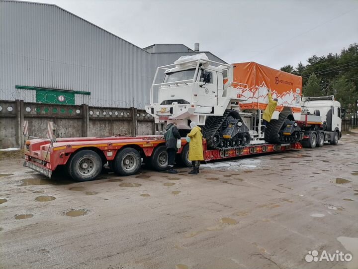 Услуги, аренда низкорамного трала, негабарит