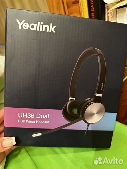 Компьютерная гарнитура Yealink UH36 Dual