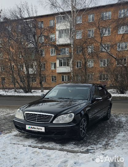 Mercedes-Benz S-класс 5.0 AT, 2004, 340 000 км