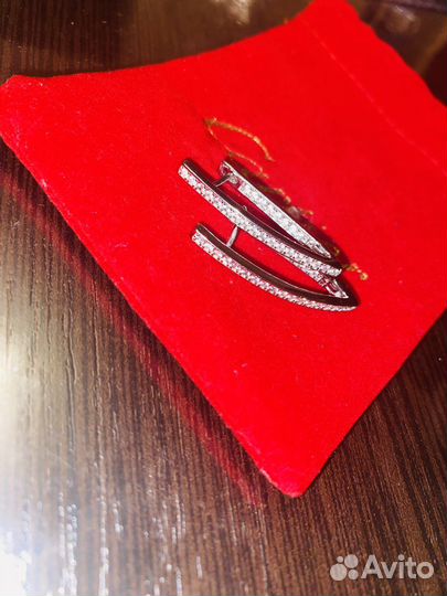 Серебряные серьги