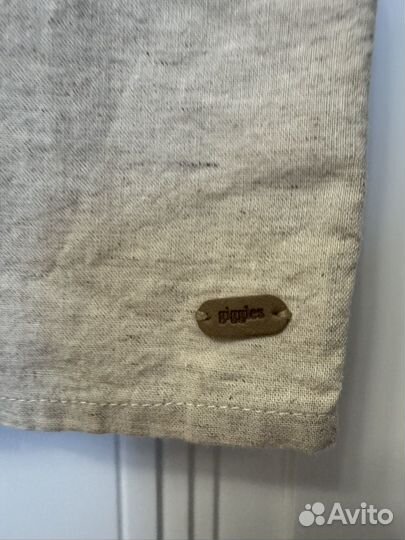 Рубашка с коротким рукавом 74 и панама