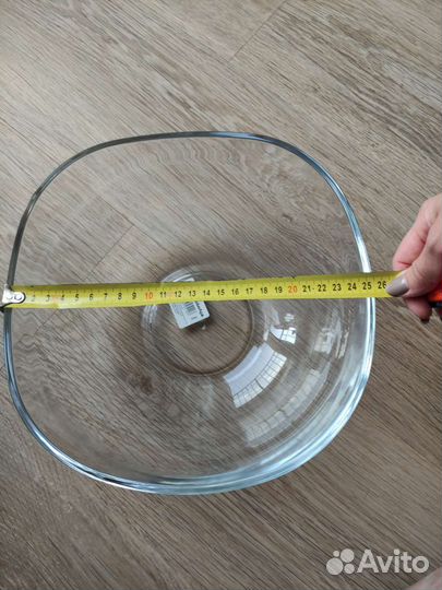 Салатник стекло новый