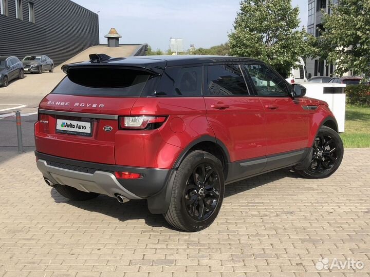 Land Rover Range Rover Evoque 2.0 AT, 2017, 77 500 км