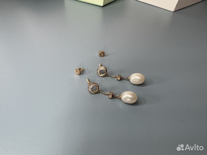 Серьги золотые SL