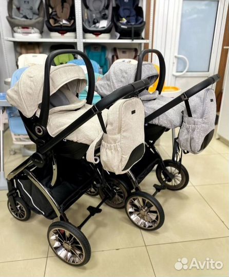 Коляска 3в1 супер качество Luxmom 770 (Комби)