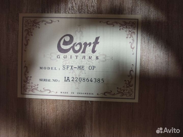 Cort SFX-ME-OP SFX Series