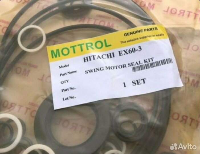 Комплект уплотнений гидромотора Hitachi/zx350