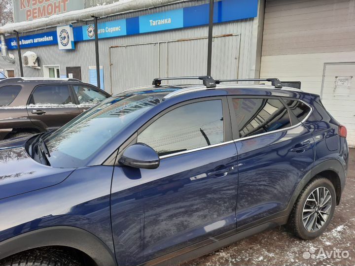 Багажник на крышу hyundai santa fe