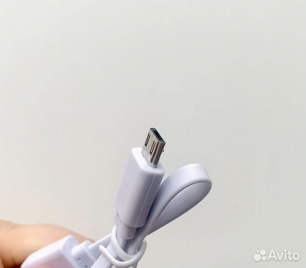 Кабель USB - micro USB белый новый