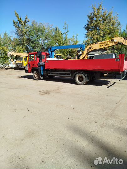 Бортовой грузовик Volvo FL 6 с КМУ Tadano, 1996