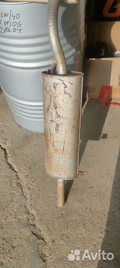 Глушитель ваз 2109