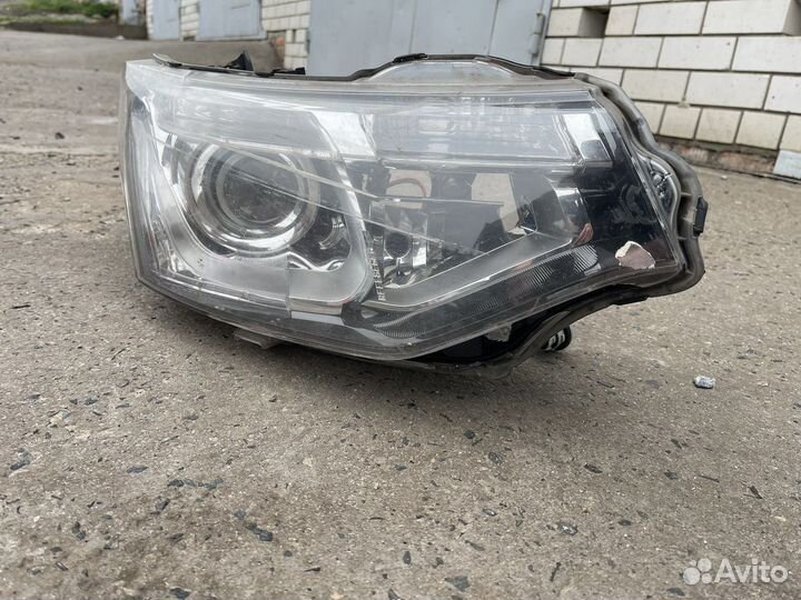 Фара mitsubishi outlander 3 передняя с дефектом