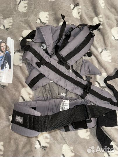Эргорюкзак diva milano серый
