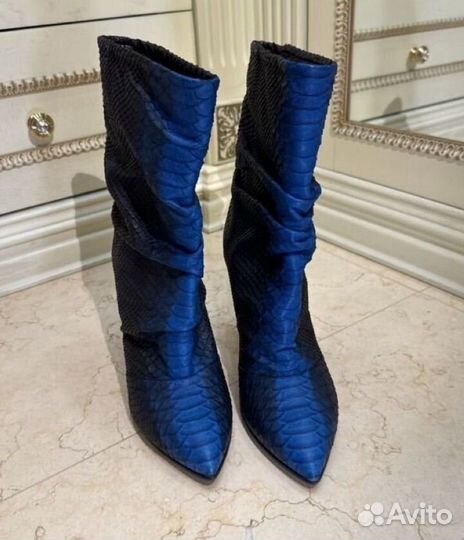 Полусапоги натуральная кожа 39