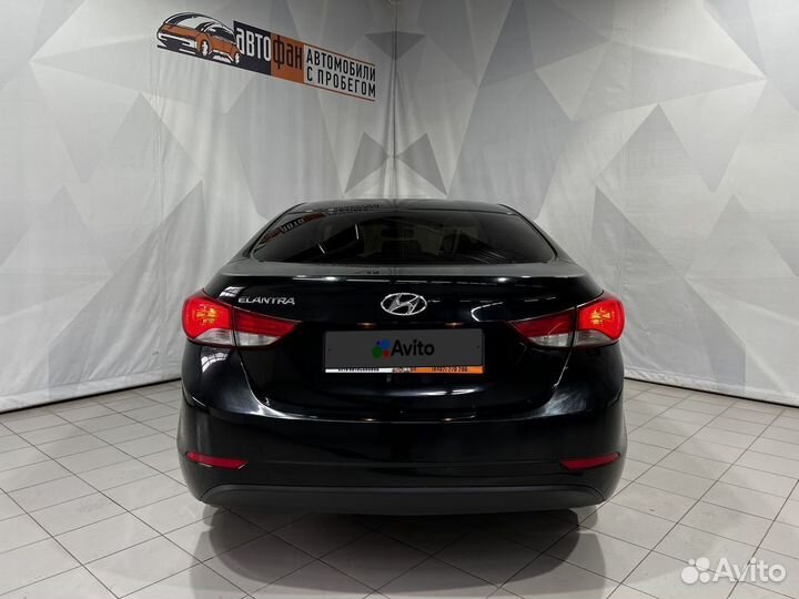 Hyundai Elantra 1.6 AT, 2013, 118 405 км