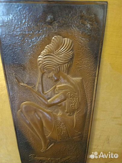 Картина медная чеканка