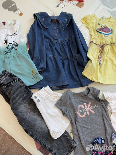 Одежда для девочки пакетом 110