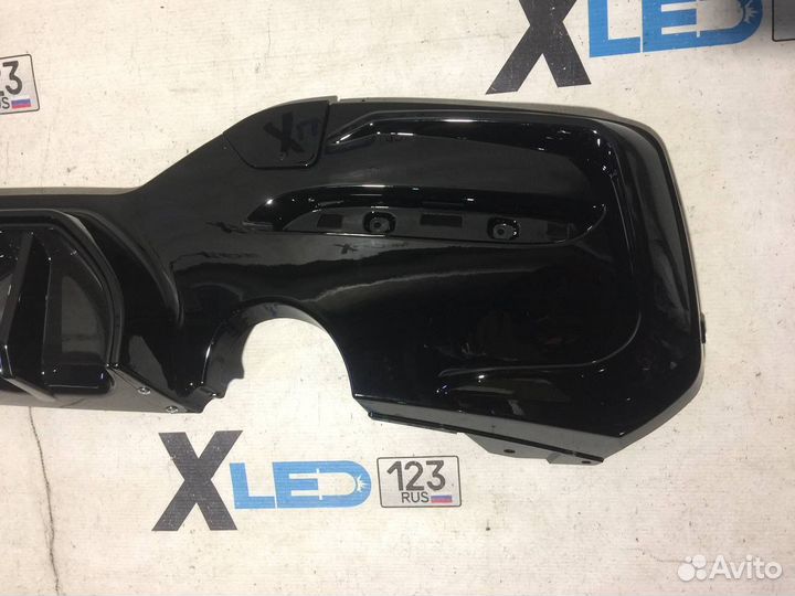 Диффузор BMW 1 F20 LCI Competition 1+1 рестайлинг