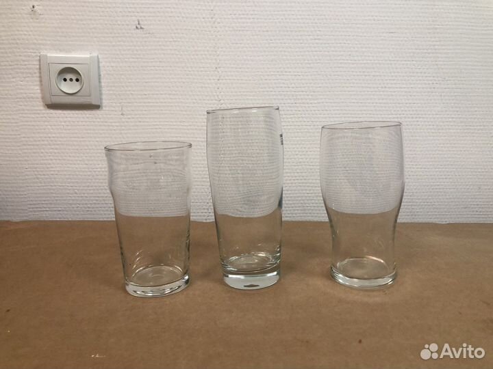 Стаканы из стекла