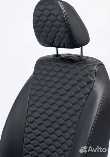 Авточехлы из экокожи Лада Веста