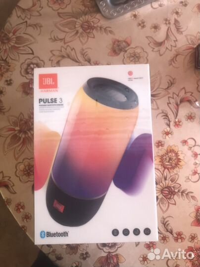 Коробка от каллнки jbl pulse 3