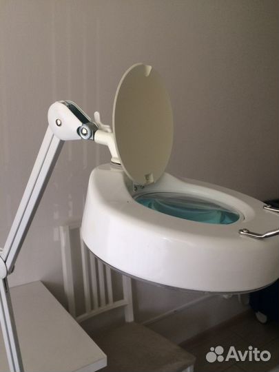 Лампа лупа на колёсиках, 24w (5 диоптрий)