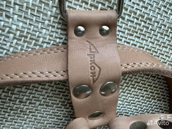 Шлейка Аркон натуральная кожа, ширина 2,5 см