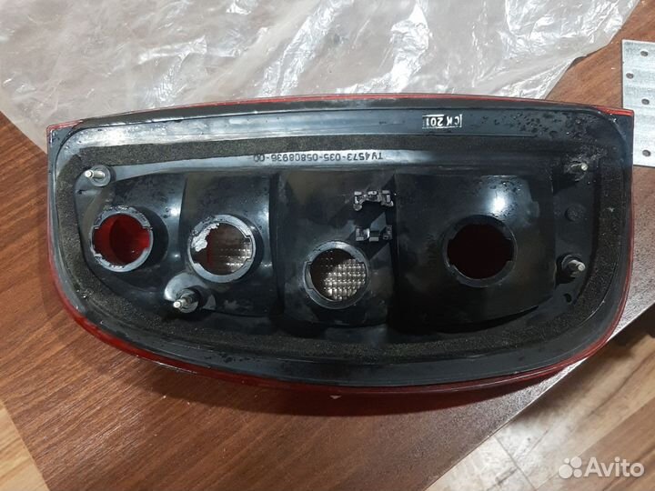 Фонарь задний chevrolet niva