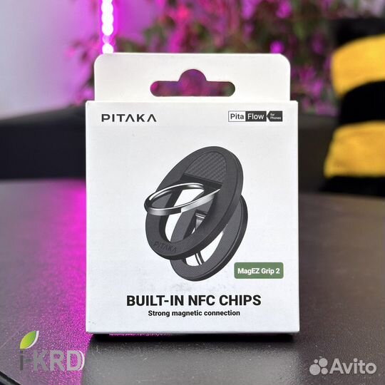 Магнитное кольцо Pitaka MagEZ Grip 2 NFC