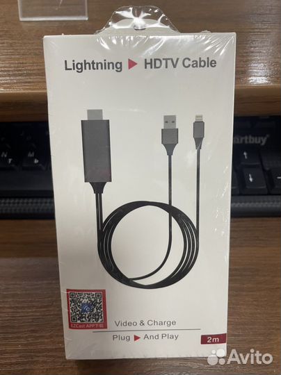 Кабель hdmi-iPhone 2 метра